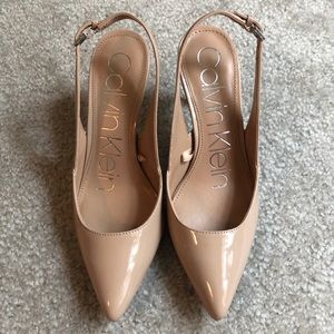 Nude Calvin Klein Heels